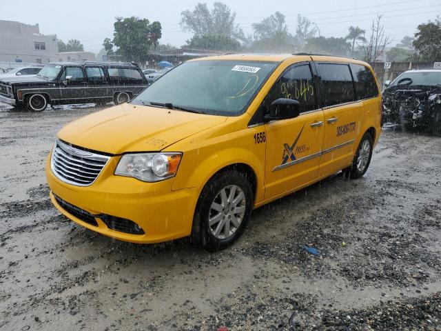2C4RC1JG6GR232442 - 2016 CHRYSLER TOWN & COU LIMITED YELLOW photo 1