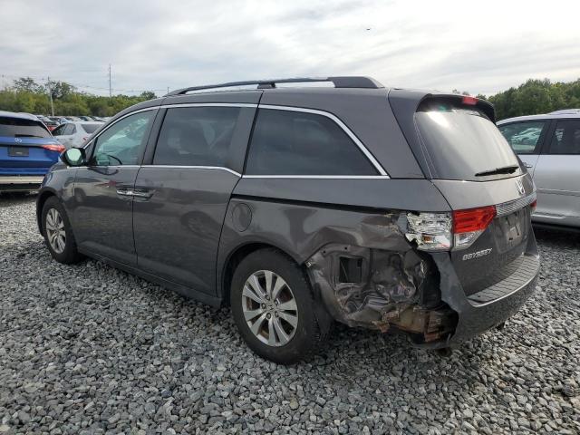 5FNRL5H43EB080325 - 2014 HONDA ODYSSEY EX GRAY photo 2