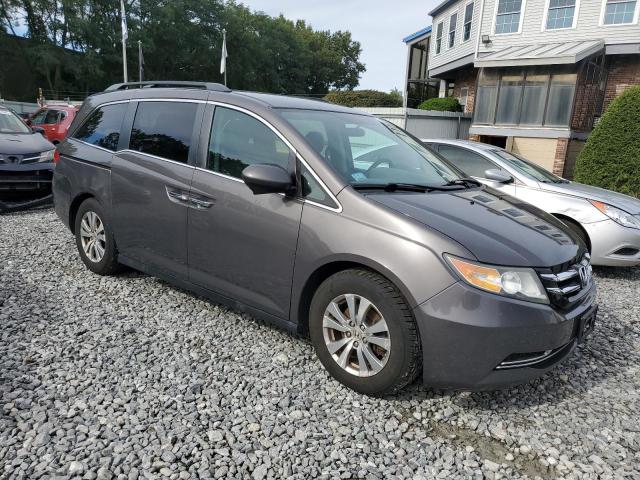 5FNRL5H43EB080325 - 2014 HONDA ODYSSEY EX GRAY photo 4