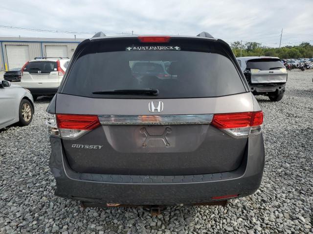 5FNRL5H43EB080325 - 2014 HONDA ODYSSEY EX GRAY photo 6