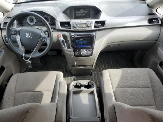 5FNRL5H43EB080325 - 2014 HONDA ODYSSEY EX GRAY photo 8
