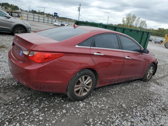 5NPEB4AC7CH461865 - 2012 HYUNDAI SONATA GLS RED photo 3