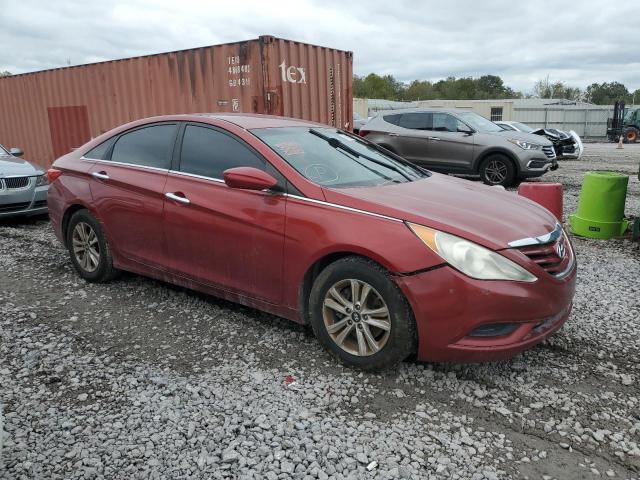 5NPEB4AC7CH461865 - 2012 HYUNDAI SONATA GLS RED photo 4