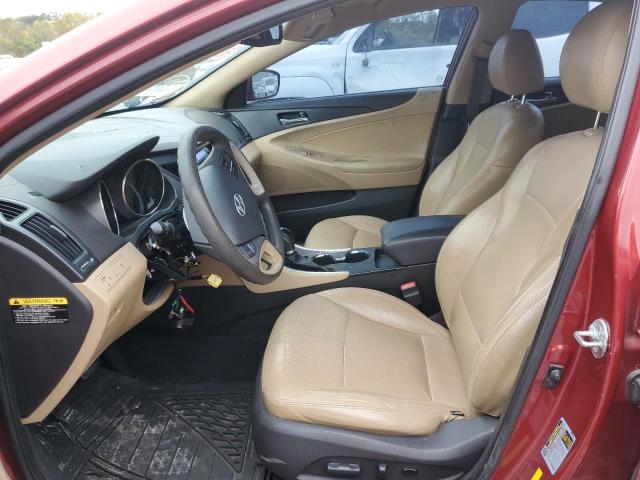 5NPEB4AC7CH461865 - 2012 HYUNDAI SONATA GLS RED photo 7