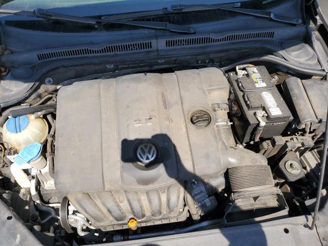 3VWDP7AJ0DM405675 - 2013 VOLKSWAGEN JETTA SE BLACK photo 11