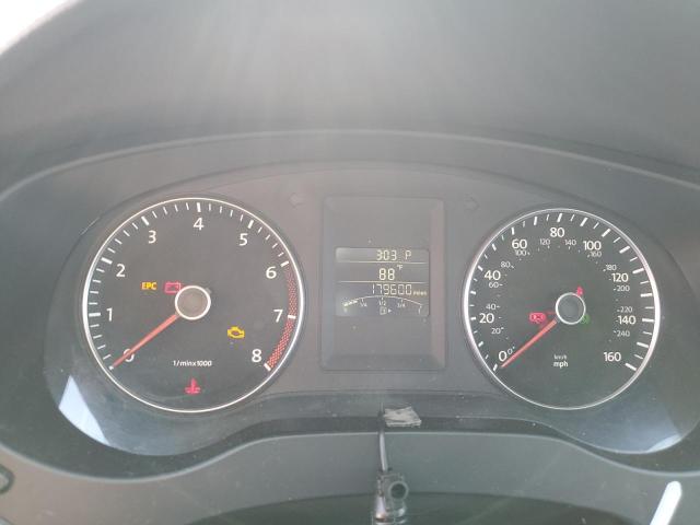 3VWDP7AJ0DM405675 - 2013 VOLKSWAGEN JETTA SE BLACK photo 9