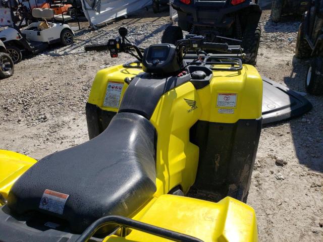 1HFTE47D9J4301073 - 2018 HONDA TRX 420 FA YELLOW photo 5