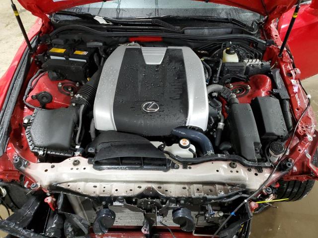 JTHD81F22L5040918 - 2020 LEXUS IS 300 PREMIUM RED photo 11