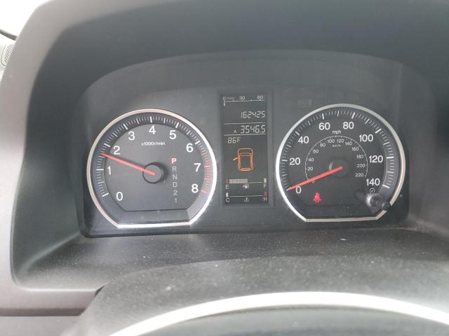 JHLRE48708C041758 - 2008 HONDA CR-V EXL WHITE photo 9