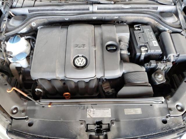3VWDP7AJ7DM361464 - 2013 VOLKSWAGEN JETTA SE ნაცრისფერი ფოტო 11