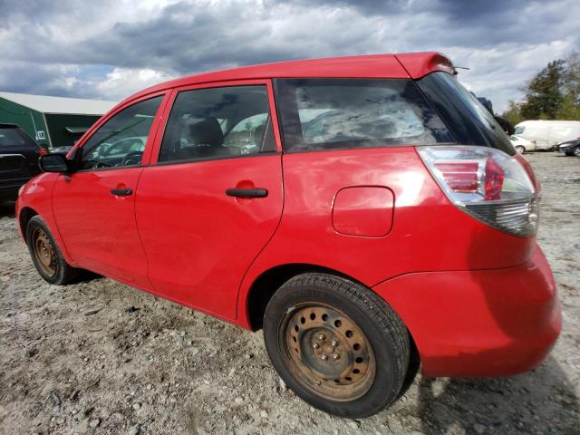 2T1KR32E98C719337 - 2008 TOYOTA COROLLA MA XR RED photo 2