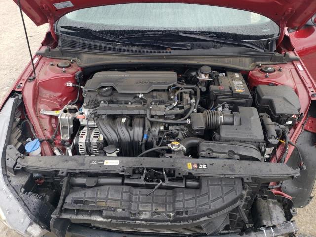 KMHLM4AGXPU583115 - 2023 HYUNDAI ELANTRA SEL RED photo 11