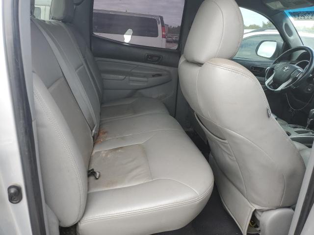 5TFJU4GN1DX031871 - 2013 TOYOTA TACOMA DOUBLE CAB PRERUNNER SILVER photo 10