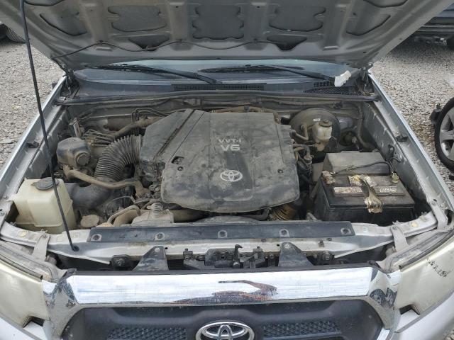 5TFJU4GN1DX031871 - 2013 TOYOTA TACOMA DOUBLE CAB PRERUNNER SILVER photo 11