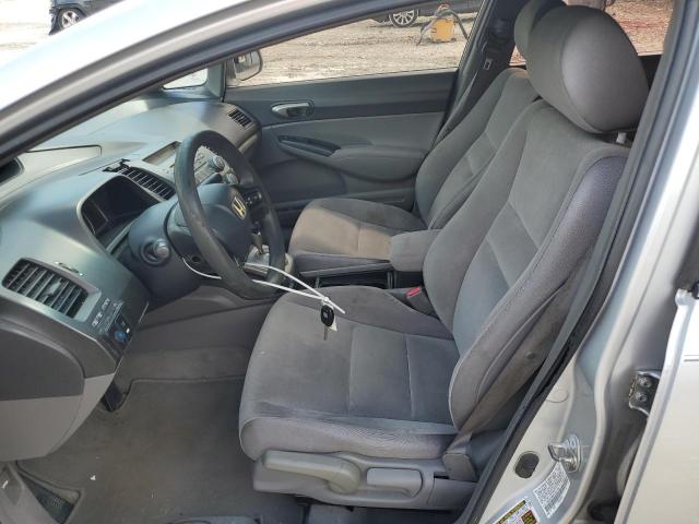 1HGFA16567L021445 - 2007 HONDA CIVIC LX SILVER photo 7