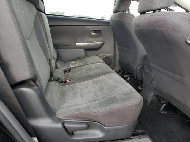 JTDZN3EU5D3210944 - 2013 TOYOTA PRIUS შავი ფოტო 10