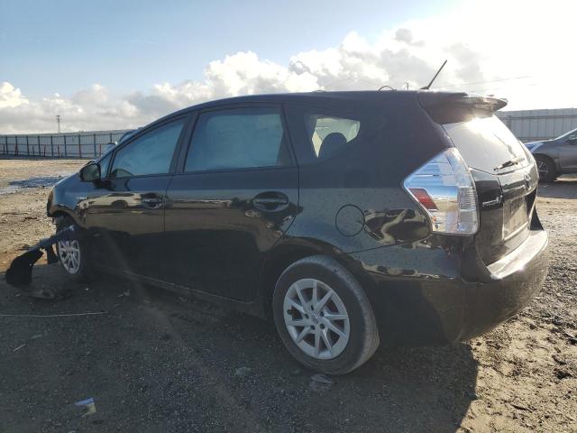 JTDZN3EU5D3210944 - 2013 TOYOTA PRIUS შავი ფოტო 2