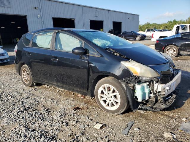 JTDZN3EU5D3210944 - 2013 TOYOTA PRIUS შავი ფოტო 4