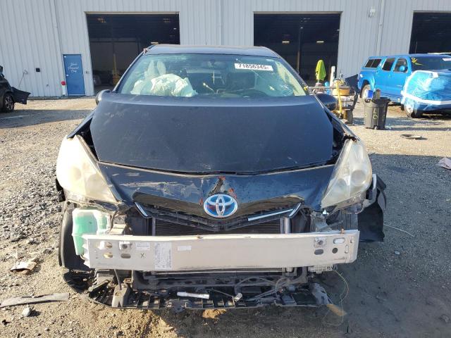 JTDZN3EU5D3210944 - 2013 TOYOTA PRIUS შავი ფოტო 5