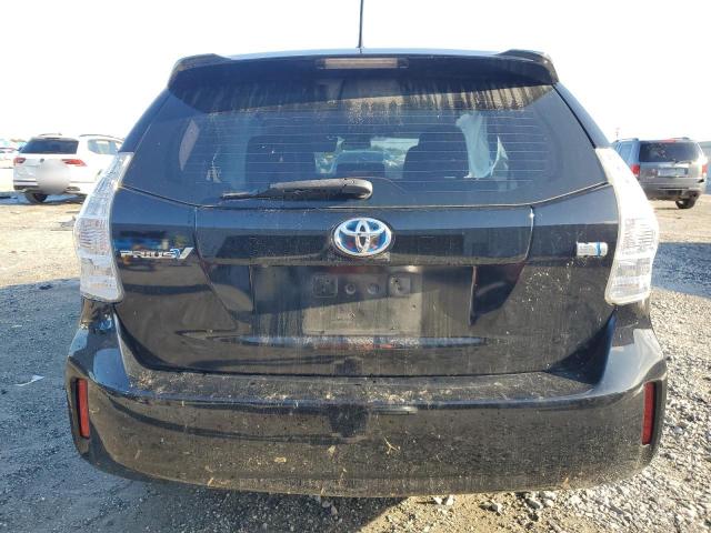 JTDZN3EU5D3210944 - 2013 TOYOTA PRIUS შავი ფოტო 6