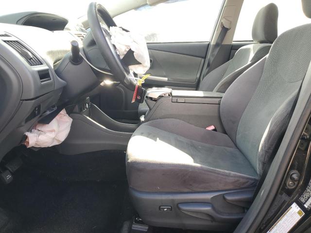 JTDZN3EU5D3210944 - 2013 TOYOTA PRIUS შავი ფოტო 7