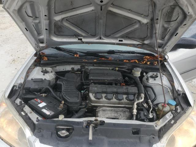 1HGES16364L008195 - 2004 HONDA CIVIC DX VP 银色 照片 11