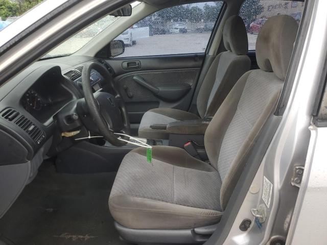 1HGES16364L008195 - 2004 HONDA CIVIC DX VP 银色 照片 7