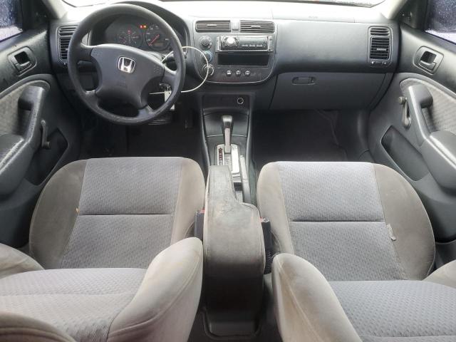 1HGES16364L008195 - 2004 HONDA CIVIC DX VP 银色 照片 8