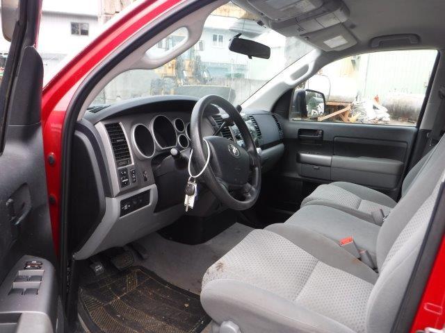 5TFUY5F17BX180238 - 2011 TOYOTA TUNDRA DOUBLE CAB SR5 RED photo 7