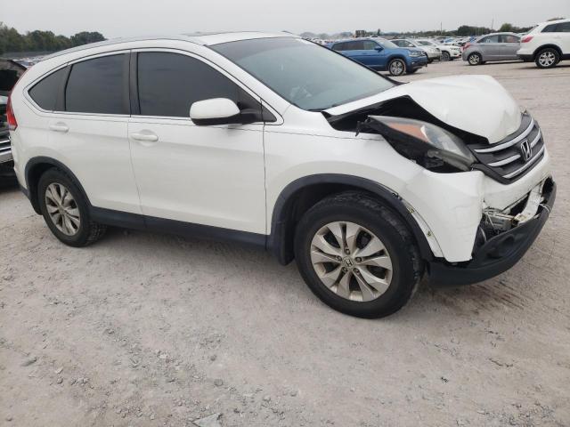 5J6RM4H75EL023407 - 2014 HONDA CR-V EXL WHITE photo 4