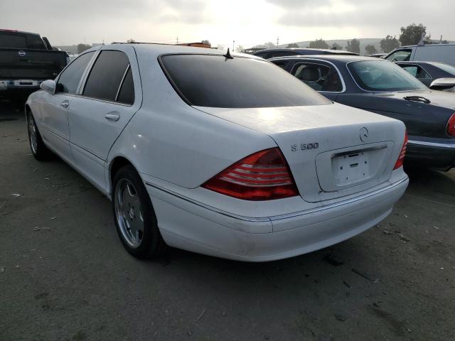 WDBNG70J7YA039188 - 2000 MERCEDES-BENZ S 430 WHITE photo 2