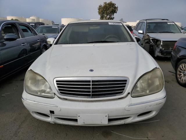 WDBNG70J7YA039188 - 2000 MERCEDES-BENZ S 430 WHITE photo 5