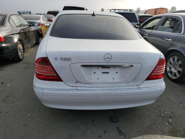 WDBNG70J7YA039188 - 2000 MERCEDES-BENZ S 430 WHITE photo 6