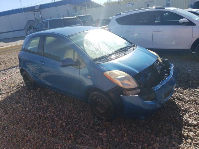 JTDJT923385211957 - 2008 TOYOTA YARIS BLUE photo 4