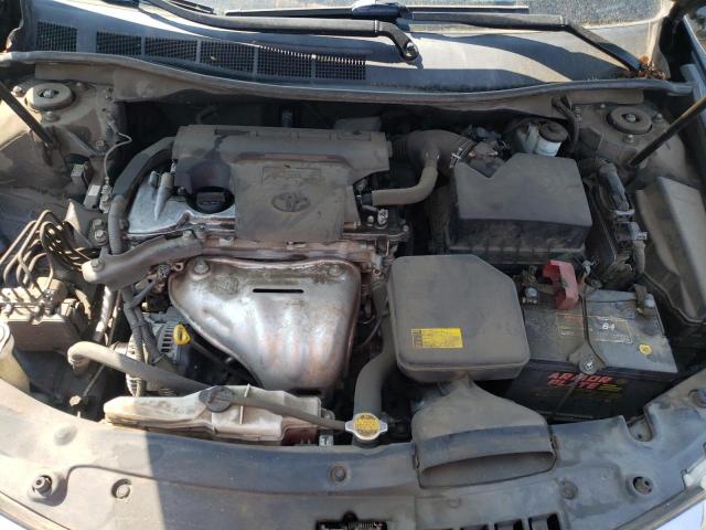 4T1BF1FK2CU076561 - 2012 TOYOTA CAMRY BASE BLACK photo 11