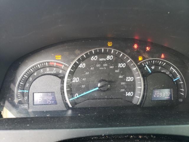 4T1BF1FK2CU076561 - 2012 TOYOTA CAMRY BASE BLACK photo 9