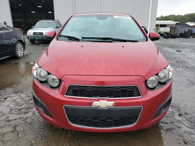 1G1JC5SB2F4145557 - 2015 CHEVROLET SONIC LT RED photo 5