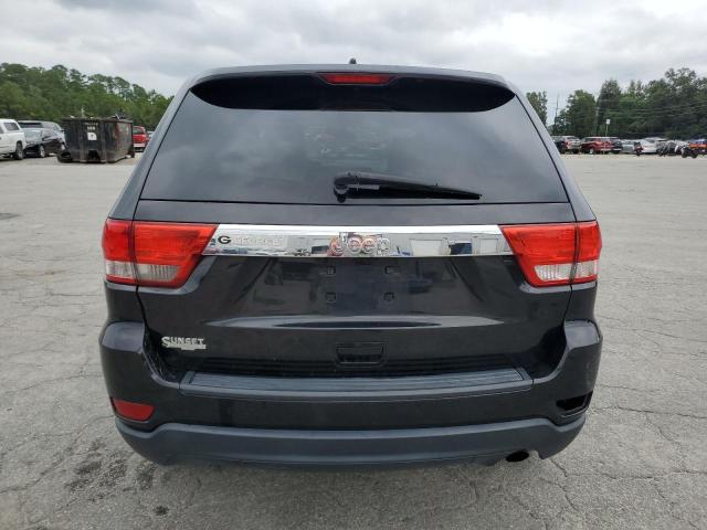 1C4RJEAG5CC258644 - 2012 JEEP GRAND CHER LAREDO BLACK photo 6