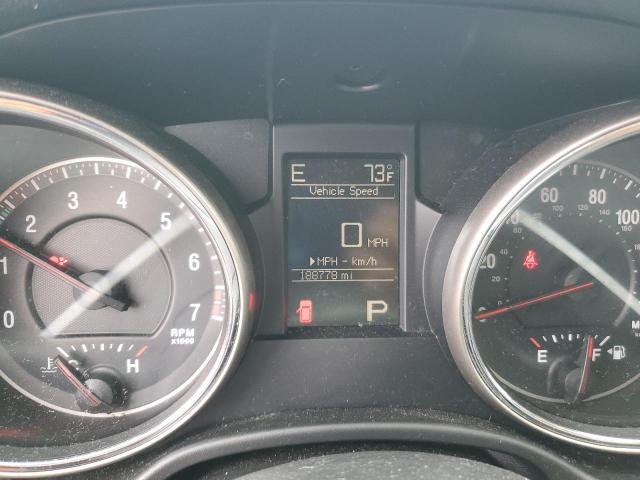 1C4RJEAG5CC258644 - 2012 JEEP GRAND CHER LAREDO BLACK photo 9