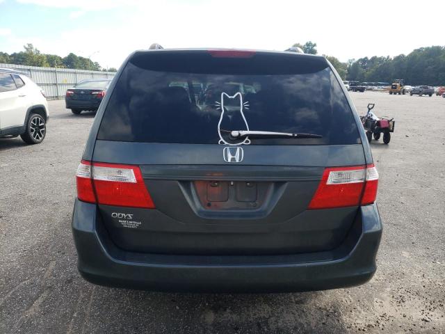 5FNRL38406B453472 - 2006 HONDA ODYSSEY EX CHARCOAL photo 6