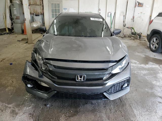 SHHFK7H57JU210156 - 2018 HONDA CIVIC EX GRAY photo 5