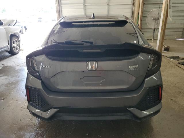 SHHFK7H57JU210156 - 2018 HONDA CIVIC EX GRAY photo 6