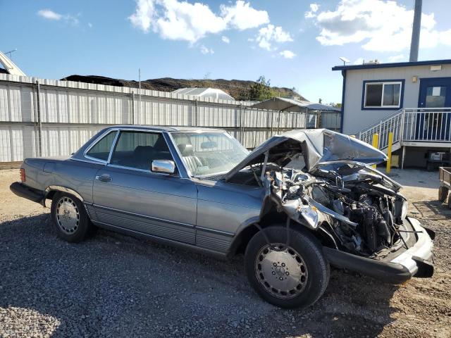 WDBBA48D8JA077522 - 1988 MERCEDES-BENZ 560 SL BLUE photo 4