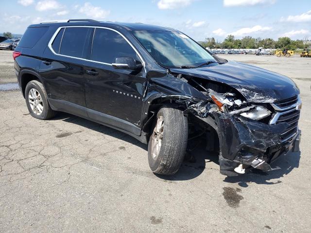 1GNEVGKW8JJ157425 - 2018 CHEVROLET TRAVERSE LT BLACK photo 4