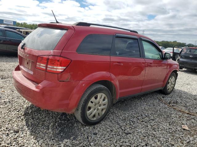 3C4PDCAB4JT385555 - 2018 DODGE JOURNEY SE RED photo 3