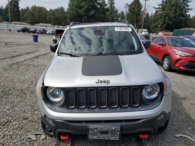 ZACCJBCB1JPG71417 - 2018 JEEP RENEGADE TRAILHAWK SILVER photo 5