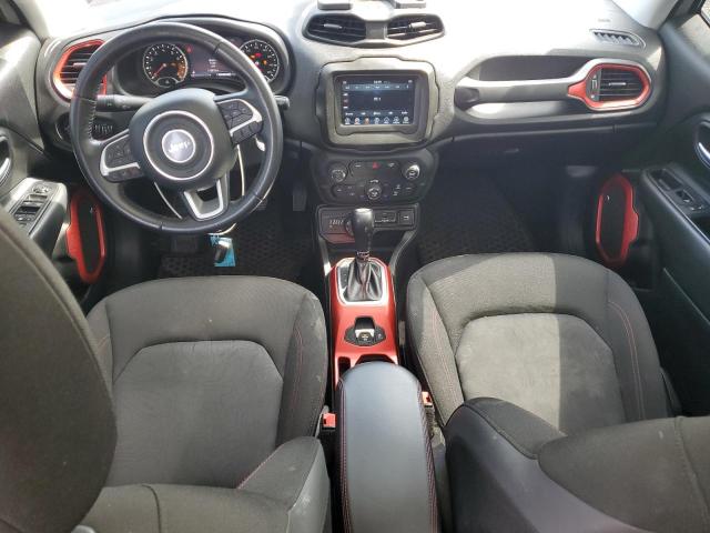 ZACCJBCB1JPG71417 - 2018 JEEP RENEGADE TRAILHAWK SILVER photo 8