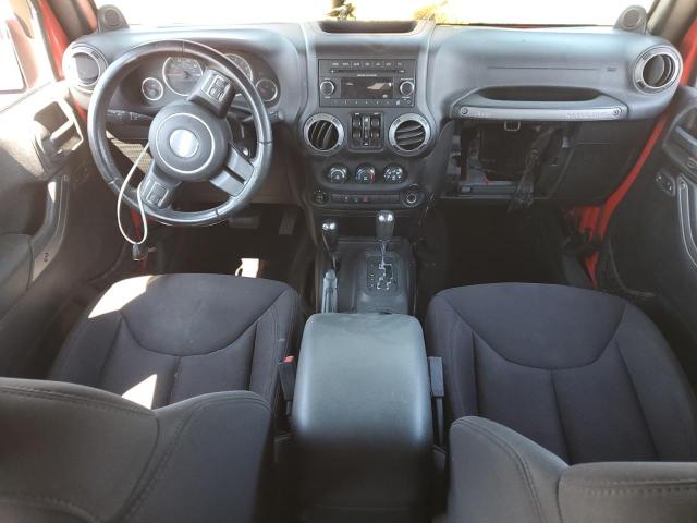 1C4BJWDG0EL207560 - 2014 JEEP WRANGLER U SPORT წითელი ფოტო 8