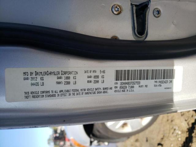 1B3HB48B37D527559 - 2007 DODGE CALIBER SXT SILVER photo 14