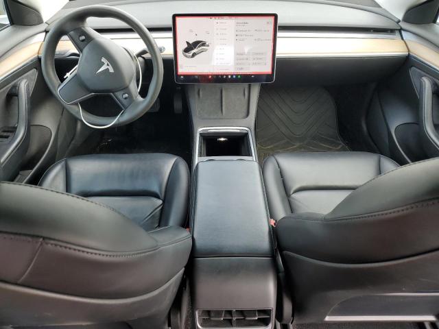 5YJ3E1EA4MF021639 - 2021 TESLA MODEL 3 Biały zdjęcie 8